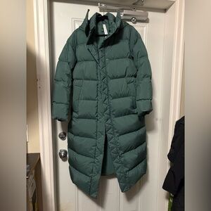 Lululemon Wunder Puff Long Jacket size 8